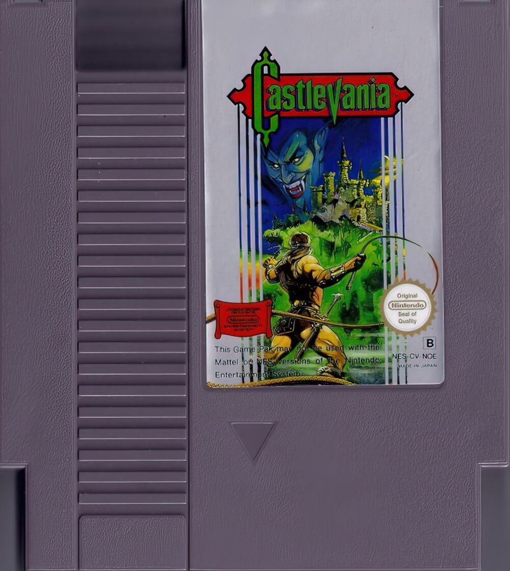 Лицензионный картридж Castlevania для NES